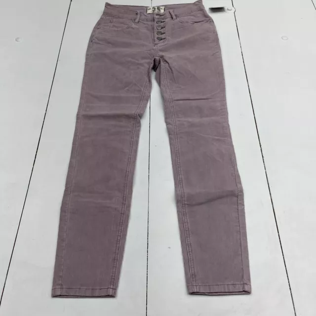 We the Free Sun Chaser Corduroy Skinny Pants Lilac Women’s Size 25 OB1067711