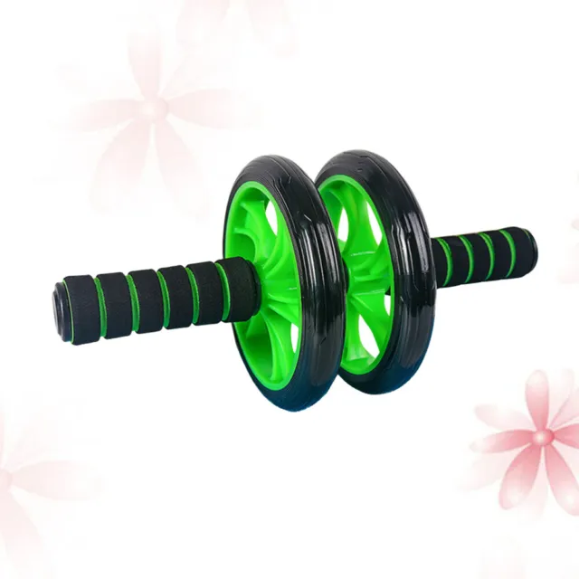 2 Wheels Men Women Workout Machines Exercise Training Roller Core Ab Trainer