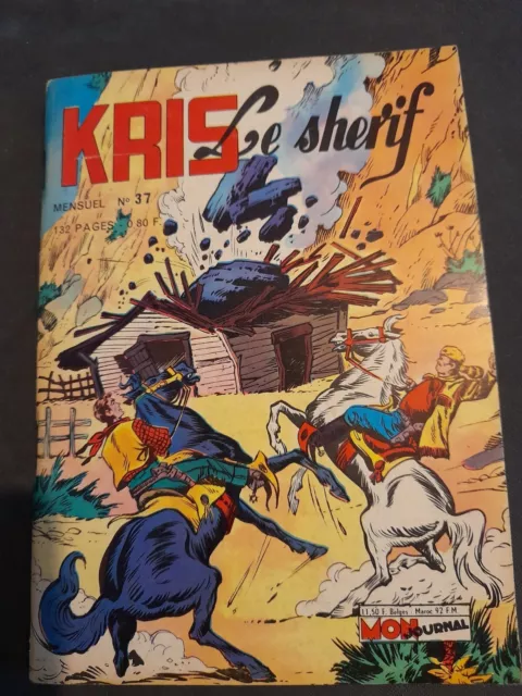 Kris Le Sherif N°37/Aventures Et Voyages /1963