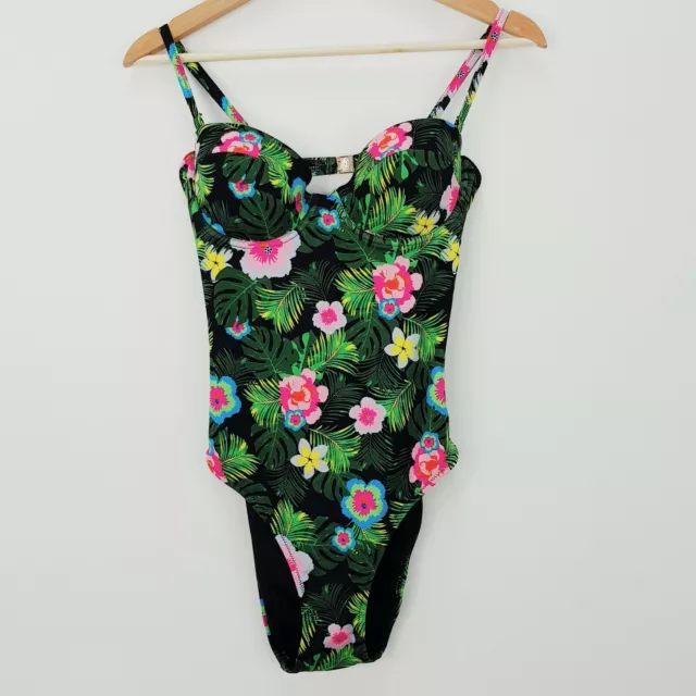 TOPSHOP | Womens Floral One Piece Swimsuit NEW + TAGS [ Size AU 12 or US 8 ]