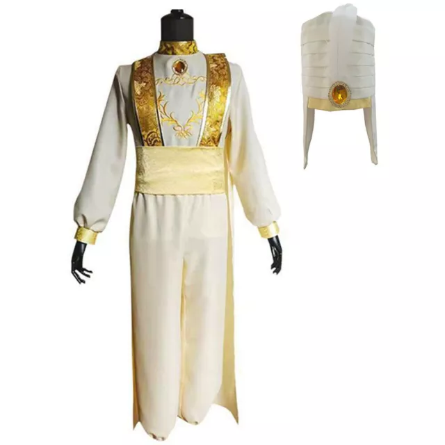 MENS ADULT ALADDIN Arabian Prince Cosplay Outfits Costume Fancy Dress  Halloween $66.87 - PicClick AU