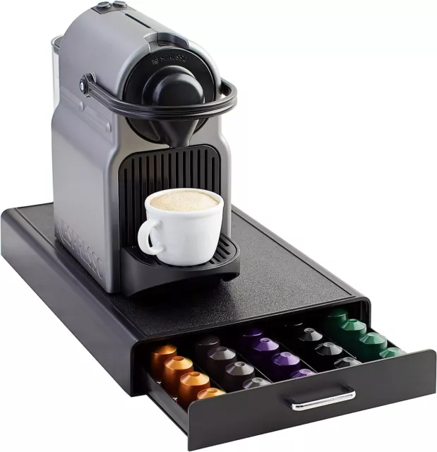 Cajón de almacenamiento para cápsulas de café Nespresso, capacidad 50 cápsulas