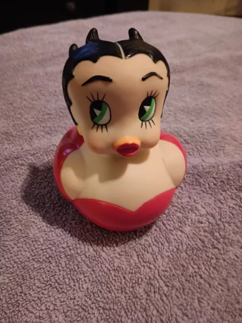 Vintage Betty Boop Rubber Ducky Retro BettyBoop Duck Celebriducks "RARE" Toy