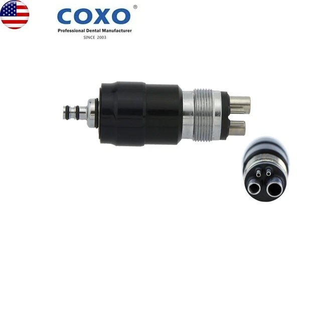 Dental Quick Coupler Swivel NSK QD-J Type 4Hole For High Speed Turbine Handpiece
