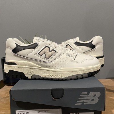 NEW BALANCE 550 Sea Salt Cream/Black (BB550LWT) 2022 Size 11Mens/12.5W Deadstock $180.00 - PicClick