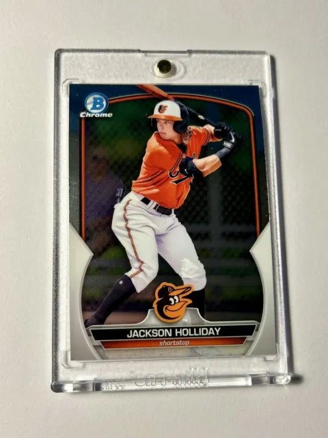 Jackson Holliday 2023 Bowman Chrome ROOKIE CARD Prospects #BCP-20 Orioles RC 🔥