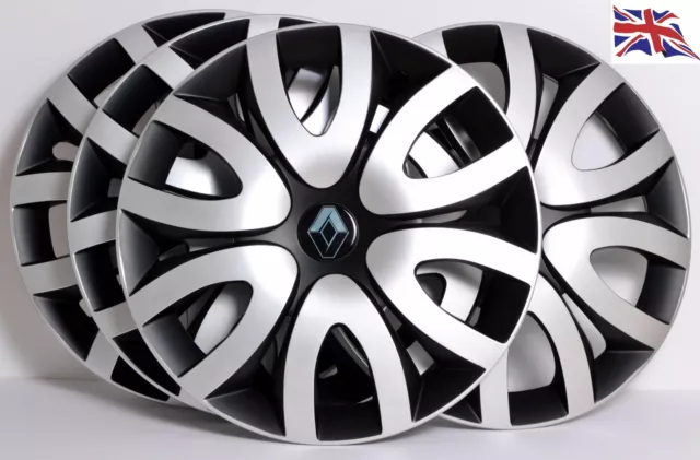 4x15" RENAULT CLIO,KANGOO,LAGUNA,MODUS, FINITURE RUOTE, COPRIMOZZO, modello GL57