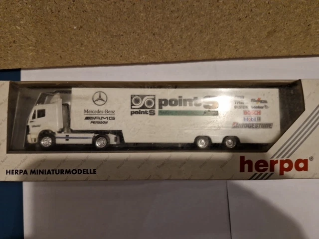Camion + Remorque Mercedes Stute Konfitüren Au 1/87 Par Herpa - Modèle Réduit Neuf