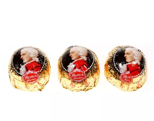 3X Reber Marzipan Chocolates 20g / Mozart Kugeln