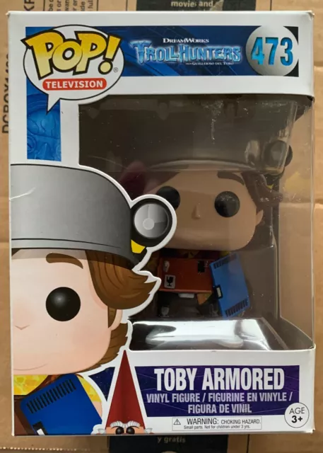 Funko Pop! Trollhunters - Toby (Armored) #473