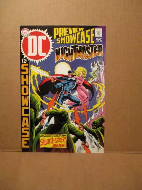 Showcase 82 APPROVAL COVER PROOF 1969 Joe Kubert DC ART 1st NIGHTMASTER 12c COA