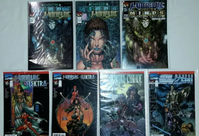 **Wichblade+Cyblade+Darkness Lot Of 40**Marvel**Image**Top Cow**Devil's Reign** 3