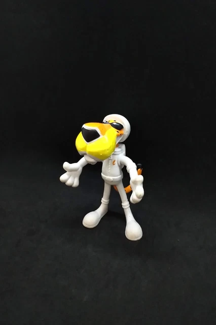 VINTAGE CHEETOS CHESTER Cheetah Astronaut 5" Bendable Figure 2001
