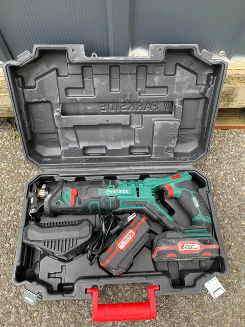 Seghetto Alternativo PARKSIDE PSSA 20-Li A1 Senza Batteria - Verde, In Valigetta - Foto 8