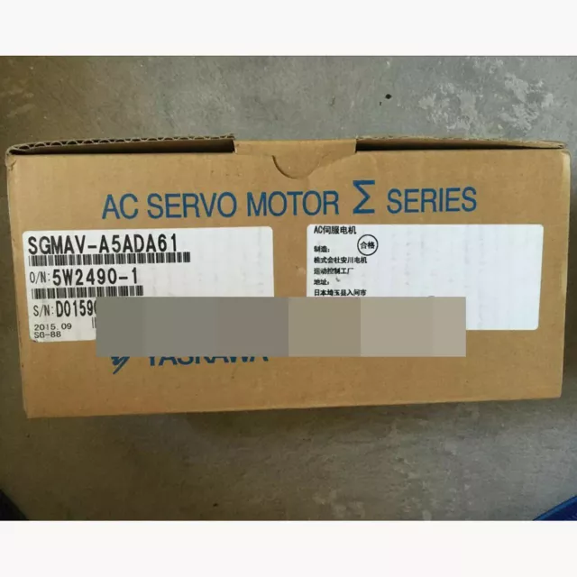 Yaskawa SGMAV-A5ADA61 Servo Motor 1PC New Expedited Shipping SGMAVA5ADA61