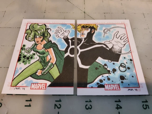 Marvel SketchaFEX 75 Years Sketch cards