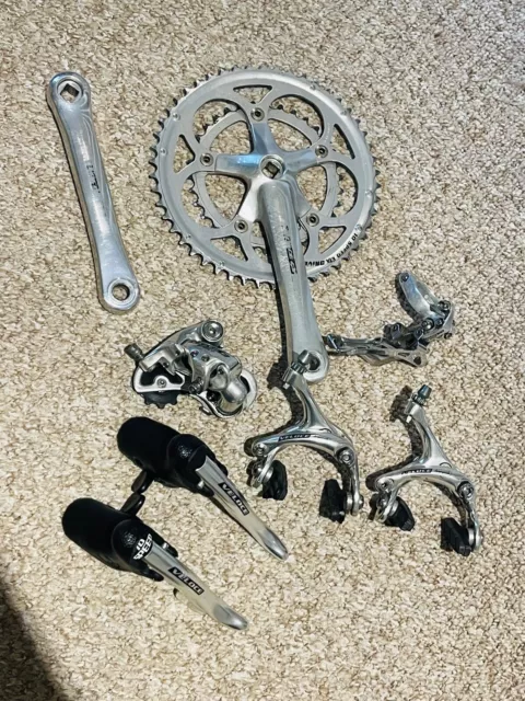 Campagnolo veloce groupset silver top