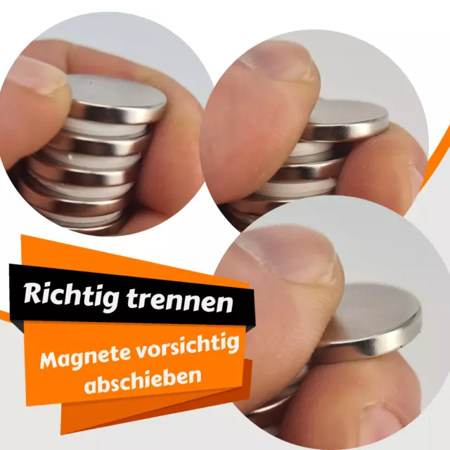 Neodym Magnete mit Loch Magnethaken Scheiben Quader Ösen Bohrung Senkung Kegel 2