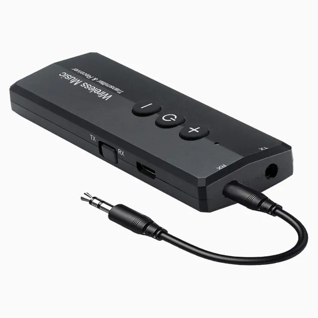 Bluetooth 5.0 Sender EmpfäNger 3-In-1, Kabellos 3.5mm Audio Adapter für  PC5145