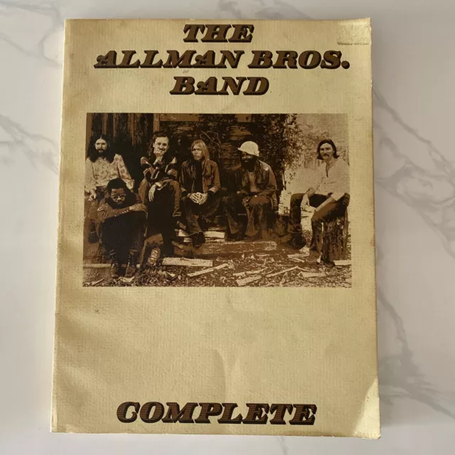 THE ALLMAN BROS. BAND - COMPLETE 1974 No Exit Music Company Sheet Music Songbook