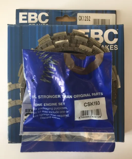 EBC Clutch Friction Plates and Spring Kit For HONDA CBR125R (2004 to 2006)