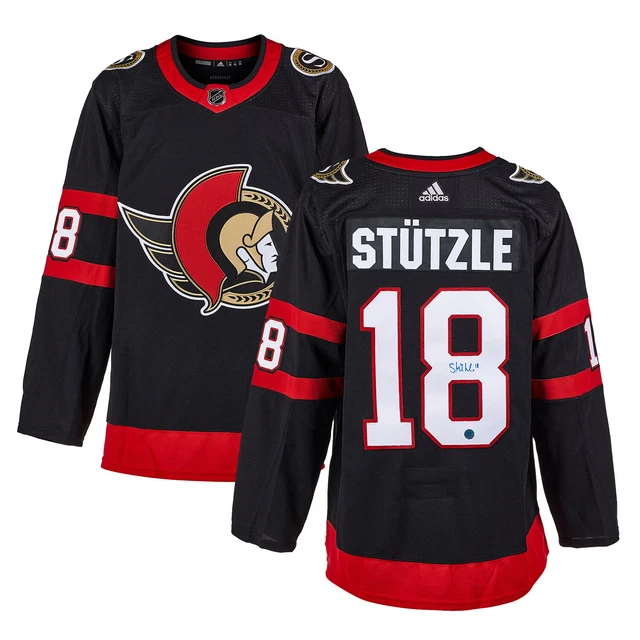 TIM STUTZLE OTTAWA SENATORS SIGNED / AUTOGRAPHED JERSEY BECKETT COA NICE!!
