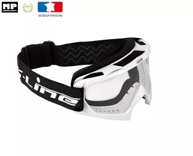 Masque lunette Lunettes Moto Cross RC Blanche Neuf