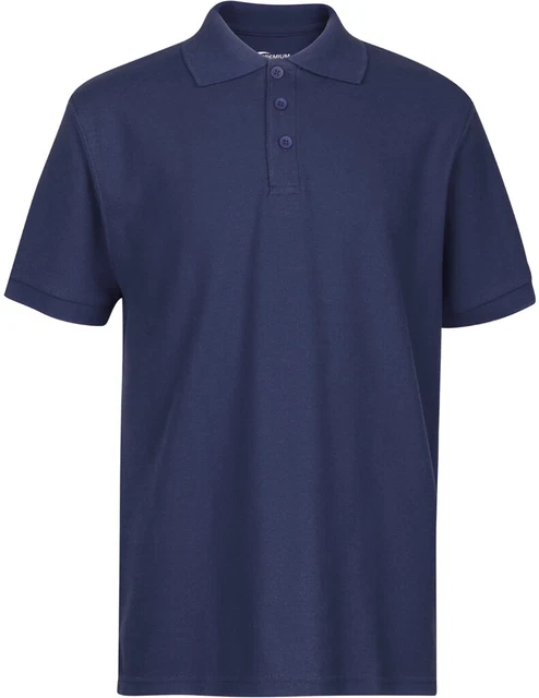 DDI 1982491 Premium Navy Men&apos;s Polo Shirt - Size L Case of 6