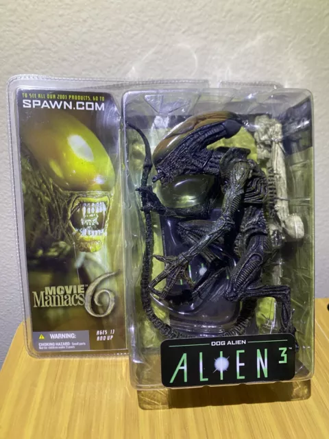 Dog Alien Action Figure 2003 McFarlane Movie Maniacs Series 6 Alien 3 New