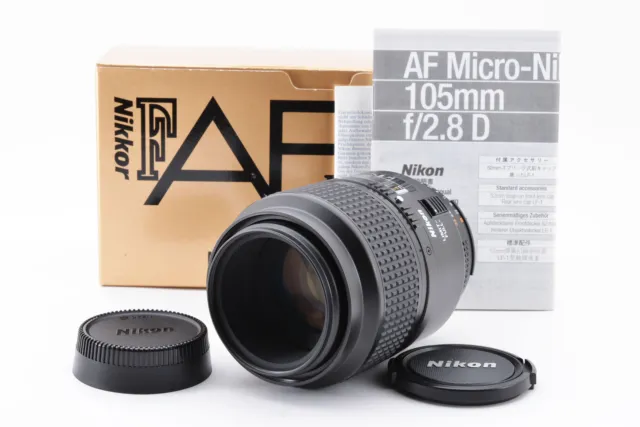 [Near MINT]Boxed✨ Nikon AF Micro Nikkor 105mm f/2.8 D IF Lens From JAPAN #295