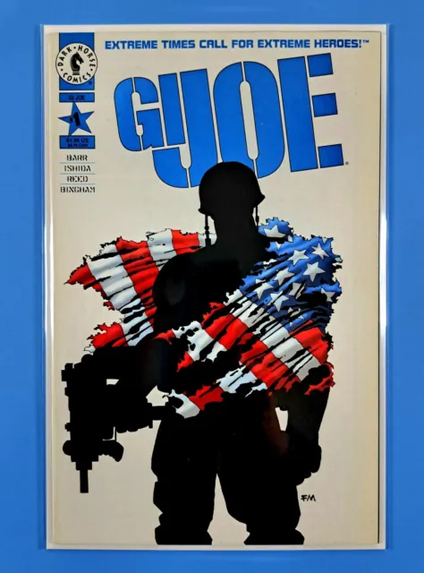 GI Joe # 1  Dark Horse (1995) Frank Miller Cover Art Energon U Transformers NM🔥