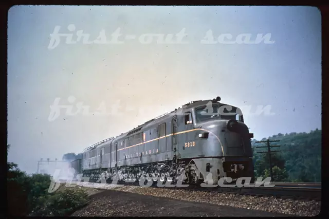 R DUPLICATE SLIDE - Pennsy PRR 5818 Centipede Action Rauchbremsen Altoona 55