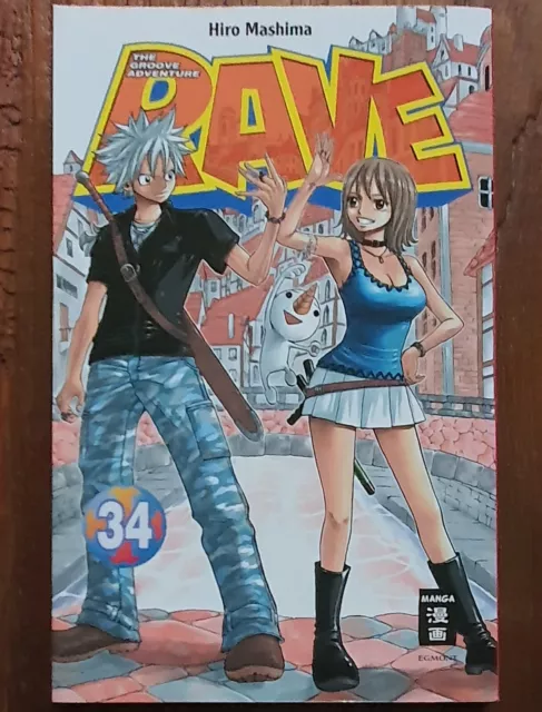 Hiro Mashima, Manga, Rave - The Groove Adventure Band 34 (1. Auflage 2013)