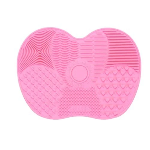 Tapis de Nettoyage en Silicone, Tapis de Nettoyage pour Pinceau de Maquillage, B