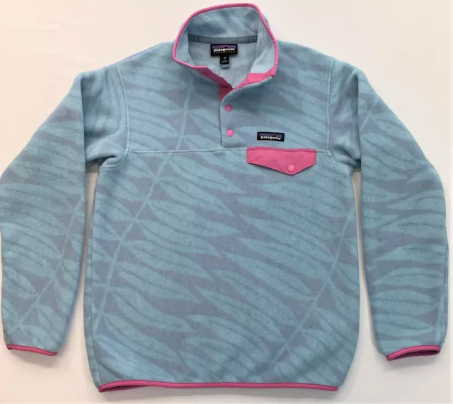 PATAGONIA LW SYNCHILLA Snap T Fleece Pullover 25455 EUCALYPTUS