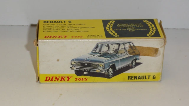 BOITE VIDE REPRO COPY DINKY TOYS RENAULT 17 TS N°011451