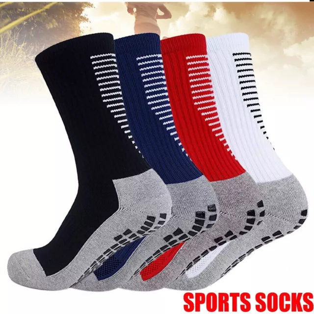 Sports Socks Anti-Slip Skid Hospital Soccer Basketball Football Grip Dots Train