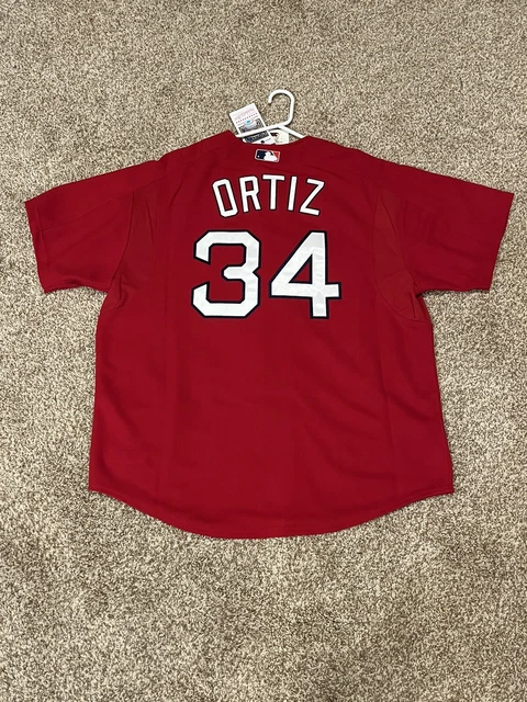BOSTON RED SOX BASEBALL SHIRT JERSEY MITCHELL NESS SIZE 50 ADULT 1946 #6 PESKY