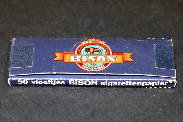bison cigarettes VINTAGE PACK OF CIGARETTE PAPERS: BISON ... believed to be complete, unused  £8.99