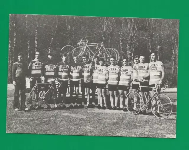 CYCLISME carte équipe cycliste JOBO SPIDEL 1978