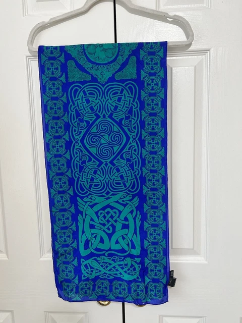 Fox & Chave, Silk  Habotai  Hand Rolled Hem. Wearable Art.