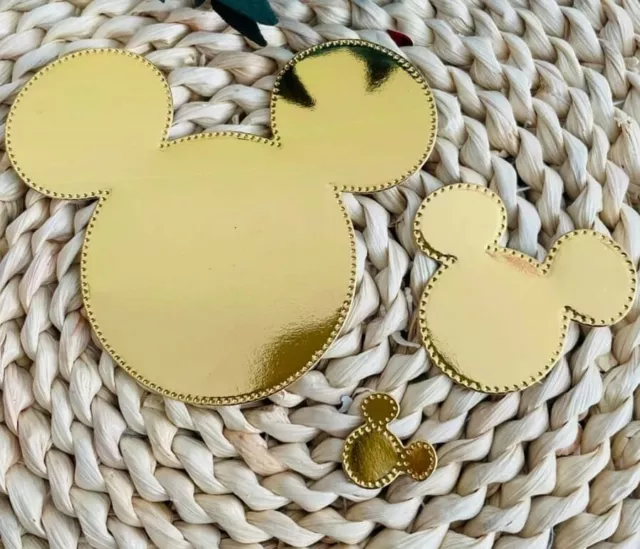 3 Piece Mickey Head assorted size metal cutting die set Card Making Scrapbook 