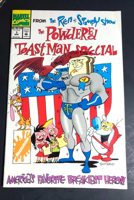 Marvel Comics: Ren & Stempy Show The Powdered Toast Man Spec 1994 Vol. 1, No. 1.