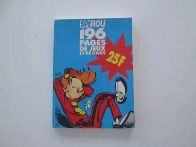 Journal De Spirou Be/Tbe 196 Pages De Jeux Et Gags