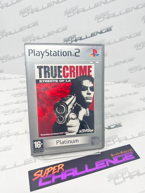 True Crime: Streets of LA PS2 platino PlayStation 2 PAL/UK completo