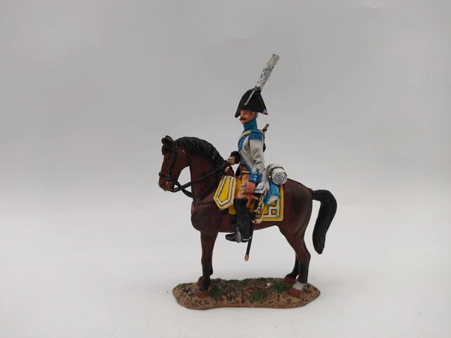 Figurine Del Prado Modifiée - Chevau-léger Lancier 1812 Peint à La Main