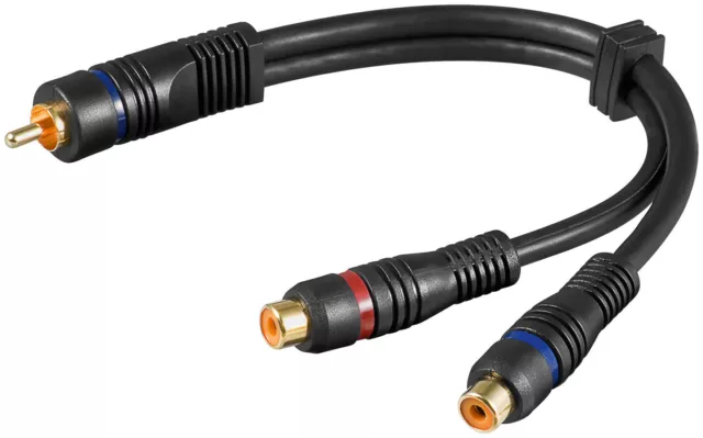 5x Cable Audio-Video 0,2 m; AVK 309-0020 0,2m SB