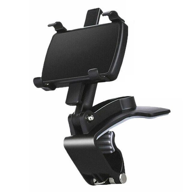 Universal 360° Clip On Dashboard Mobile Cell Phone Holder Car Mount Stand Cradle 2
