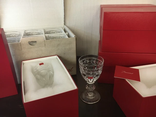 Baccarat - 10 verres à eau - Modèle Cassino - C