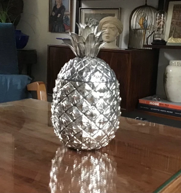 SEAU À GLAÇONS ANANAS DORÉ MAURO MANETTI
